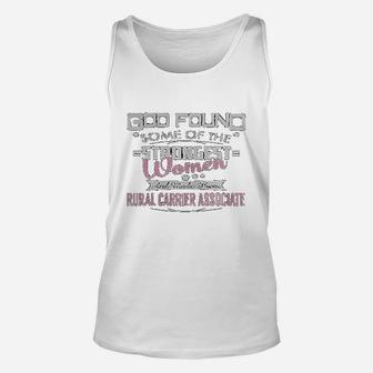 Rural Carrier Associate Intelligent Women Job Unisex Tank Top - Thegiftio