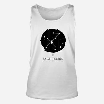 Sagittarius Sign Zodiac Astrology Constellation Star Unisex Tank Top | Crazezy AU