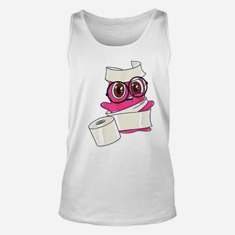 Sam In A Toilet Paper Unisex Tank Top | Crazezy