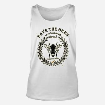 Save The Bees Beekeeper Unisex Tank Top | Crazezy AU