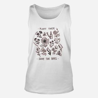 Save The Bees Unisex Tank Top | Crazezy CA