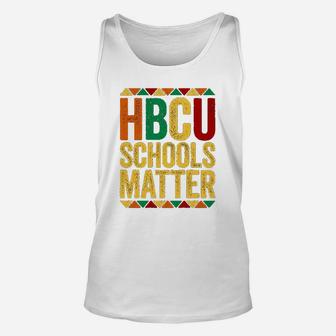 Schools Matter Historical Black College Alumni Unisex Tank Top - Thegiftio
