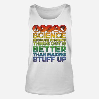Science Shirt, Science Shirt, Science Is Real, Science Unisex Tank Top | Crazezy DE