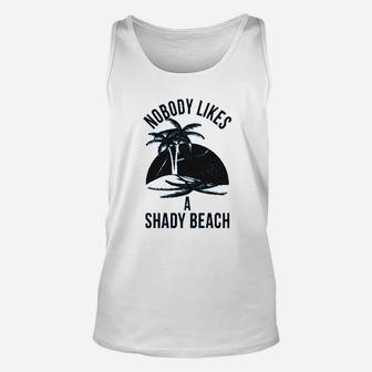 Shady Beach Unisex Tank Top | Crazezy AU