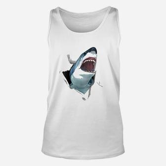 Shark Unisex Tank Top | Crazezy AU