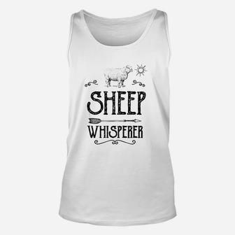 Sheep Whisperer Unisex Tank Top | Crazezy