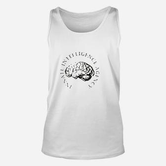 Skeleton Brain Intelligent Unisex Tank Top - Thegiftio