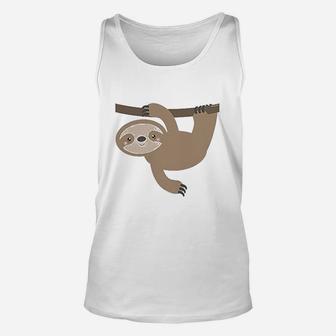 Sloth Animal Lover Unisex Tank Top | Crazezy