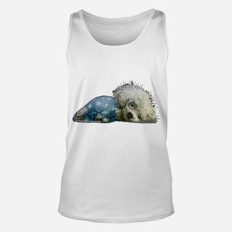 Sometimes It Takes Me All Day To Get Nothing Done Dog Unisex Tank Top | Crazezy