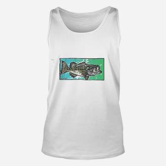 Southern Fin Apparel Bass Fishing Unisex Tank Top | Crazezy CA