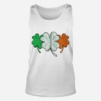 St Patrick Day Irish Four-Leaf Clover Shamrock Quatrefoil Zip Hoodie Unisex Tank Top | Crazezy AU