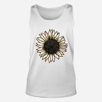 Sun Flower Unisex Tank Top | Crazezy CA