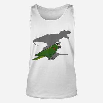T-Rex Hahn's Macaw Birb Memes Funny Parrot Owner Unisex Tank Top | Crazezy UK