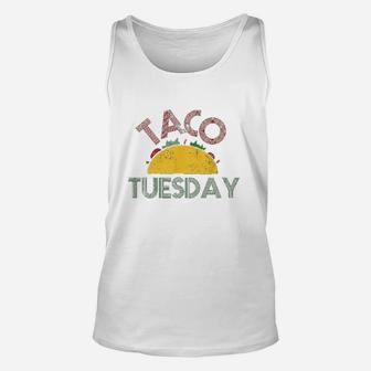 Taco Tuesday Food Unisex Tank Top | Crazezy UK