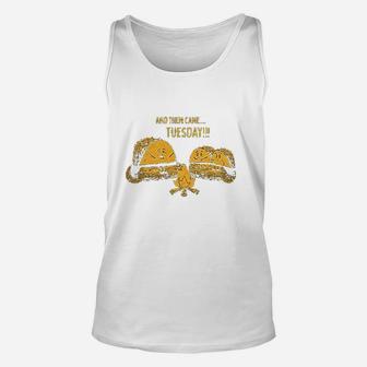 Taco Tuesday Ghost Unisex Tank Top | Crazezy UK