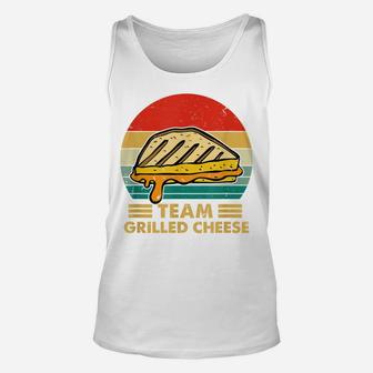 Team Grilled Cheese Lover Costume Food Lover Gifts Unisex Tank Top | Crazezy UK