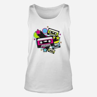 The 80S Cassette Tapes Unisex Tank Top | Crazezy