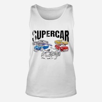 The Best Supercar Racing Fan Unisex Tank Top | Crazezy
