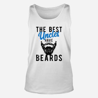 The Best Uncles Have Beards Unisex Tank Top | Crazezy CA