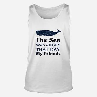 The Sea Was Angry That Day My Friends All Seasons Unisex Tank Top | Crazezy DE