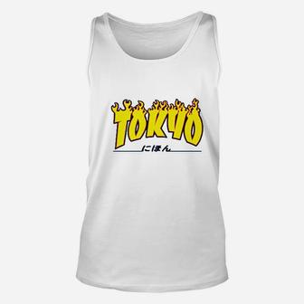Tokyo Japan Trasher Unisex Tank Top - Thegiftio