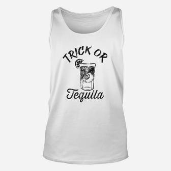 Trick Or Tequila Unisex Tank Top | Crazezy
