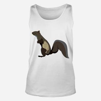 True Gravity - Mindfulness Squirrel Friend T-Shirt Unisex Tank Top | Crazezy