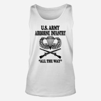 US Army Airborne Infantry Unisex Tank Top | Crazezy