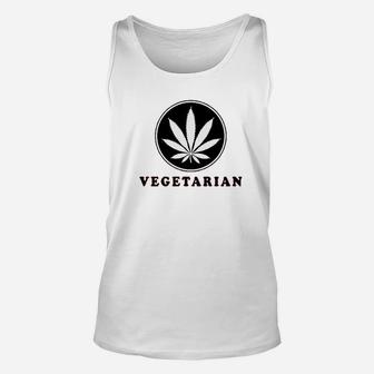 Vegetarian Life Style Unisex Tank Top | Crazezy AU