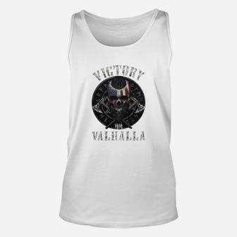 Victory Or Valhalla Unisex Tank Top - Thegiftio UK