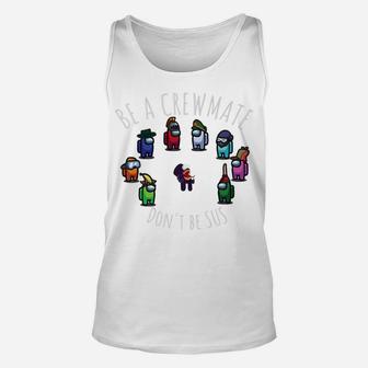 Video Game Positive Message Be A Helper Clever Design Unisex Tank Top | Crazezy