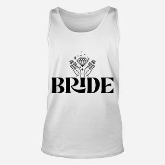 Vintage Retro Bride Bridal Bachelorette Party Matching Gift Sweatshirt Unisex Tank Top | Crazezy