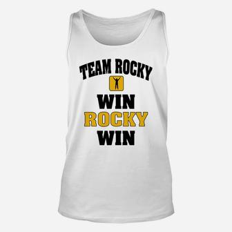 Win Rocky Win Team Rocky Unisex Tank Top - Thegiftio