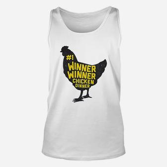 Winner Winner Chicken Dinner Unisex Tank Top - Thegiftio UK
