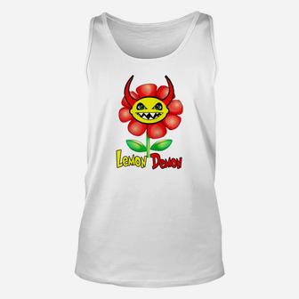 Womens Lemon Demon Flower Demon Unisex Tank Top | Crazezy DE