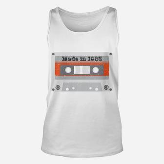 Womens Vintage Made In 1983 80S Mix Tape Music Cassette Birthday Unisex Tank Top | Crazezy