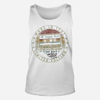 Womens Vintage Retro Cassette Tape Made In 1941 All Original Parts Unisex Tank Top | Crazezy