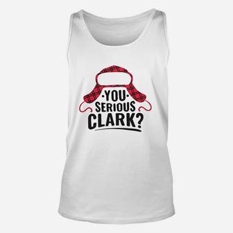 You Serious Clark Unisex Tank Top | Crazezy