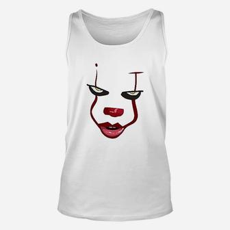 You Will Float Too Loser Lover Horror Scary Clown Unisex Tank Top - Thegiftio UK