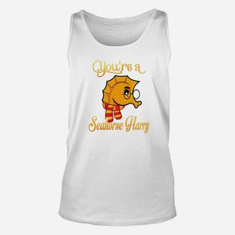 Youre A Seahorse Harry Animal Potter Glasses Scarf Unisex Tank Top - Thegiftio UK