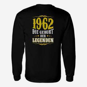 1962 Geburtsjahr Legenden Deutsche Deutschland Langarmshirts - Seseable