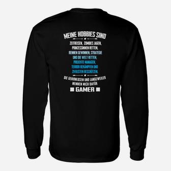 Gamer Gamer Hobbies Jacke Langarmshirts - Seseable