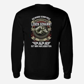 Papa Ist Mir Am Liebsten Langarmshirts - Seseable