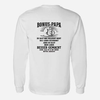 Bonus-Papa Besser Gemacht Langarmshirts für Stiefväter - Seseable