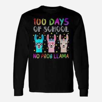 100 Days Of School Teacher Shirt 100Th Day Of School Shirt Unisex Long Sleeve | Crazezy