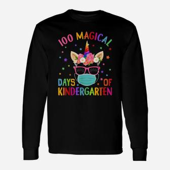 100 Magic Days Of Kindergarten School Long Sleeve T-Shirt