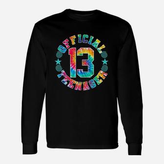 13Th Birthday Official Teenager Unisex Long Sleeve | Crazezy DE