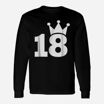 18Th Birthday Crown Unisex Long Sleeve | Crazezy DE