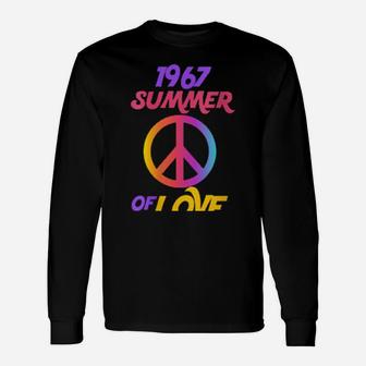 1967 Summer Of Love Colorful Valentines Teen Long Sleeve T-Shirt - Monsterry AU