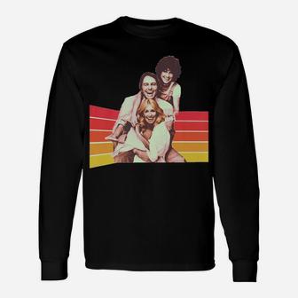 1970'S Retro Tv Jack Tripper And Friends Shirt Unisex Long Sleeve | Crazezy DE
